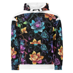 Beautiful Deneque Floral Hoodie