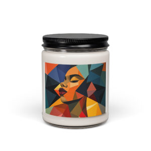 Scented Beautiful Abtract Art soy candle