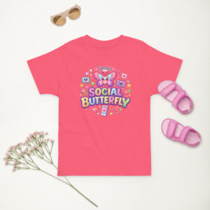 Social Butterfly Toddler T-Shirt