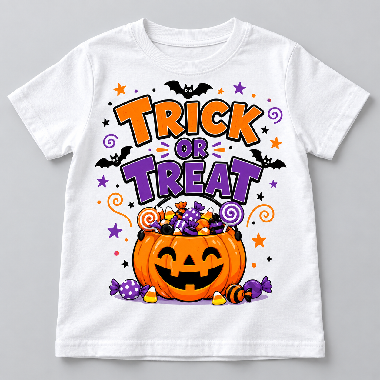Trick or Treat Halloween shirt mockup