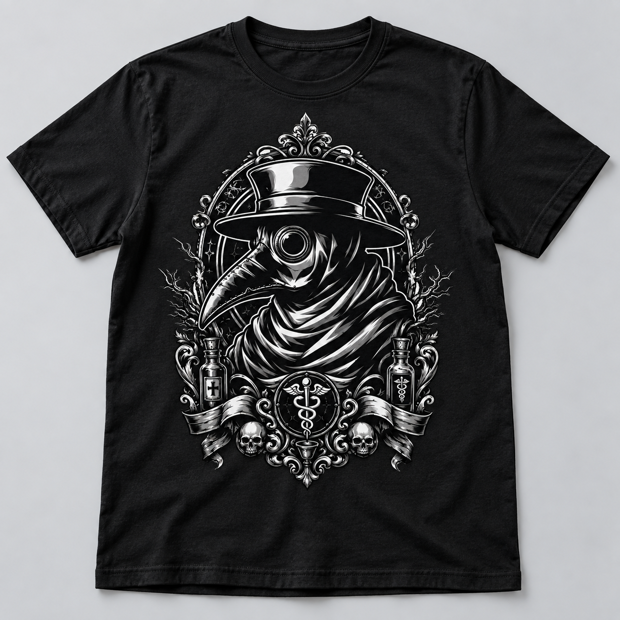 Witch Doctor Halloween shirt mockup